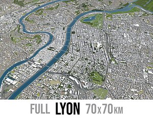 Lyon - city and surroundings