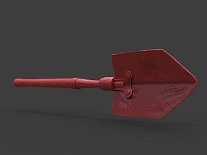 Old Steampunk Shovel 3D Print