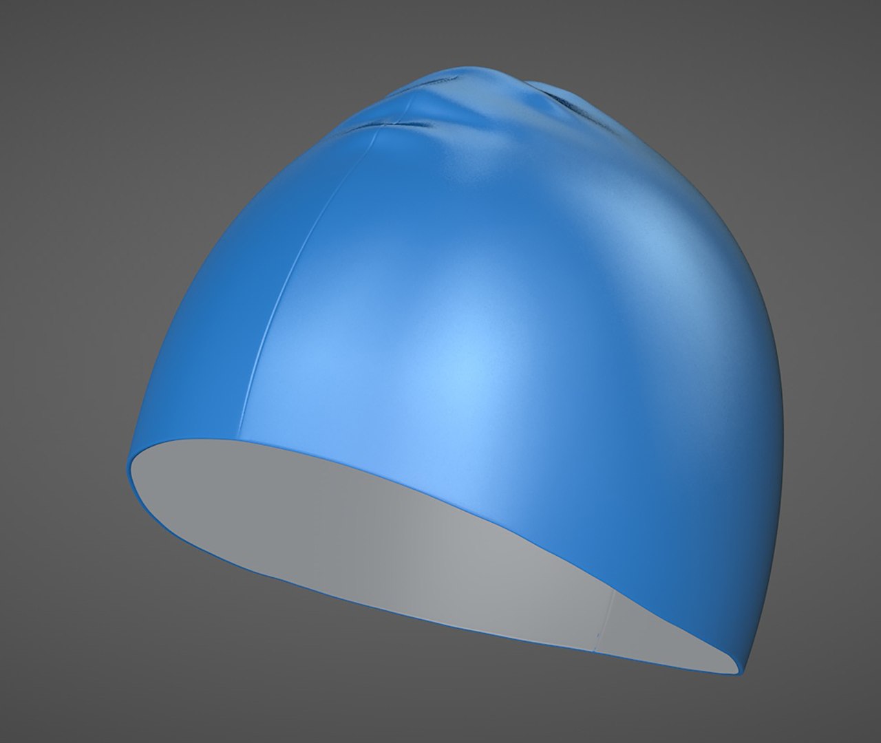 3D Bathing Cap Model - TurboSquid 1314423