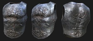 3d model armour medieva