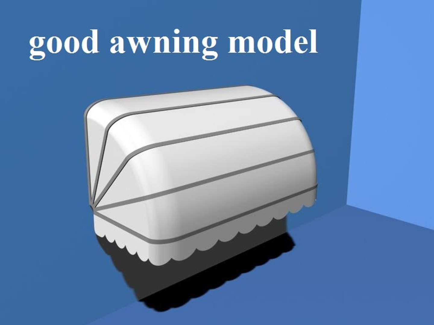 3d Awning Model