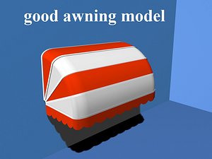 3d awning model