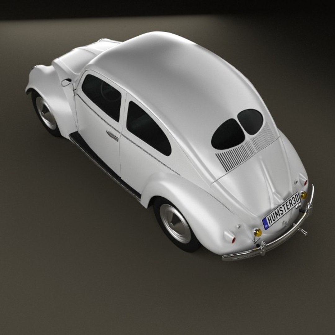 volkswagen beetle 1949 3d max