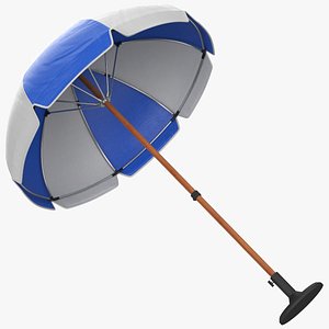 3D umbrella modeled pbr