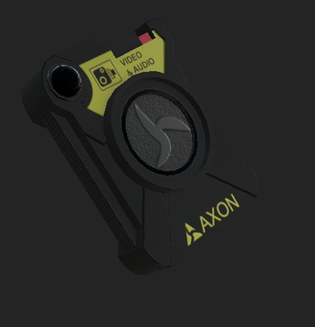 Axon Body Worn Camera 3D - TurboSquid 1557319