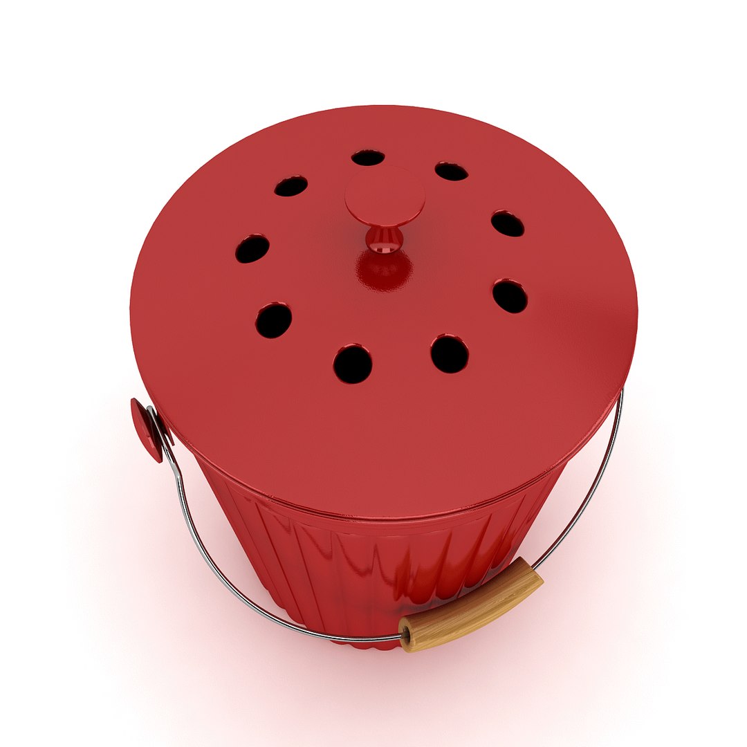 3ds max bucket modeled