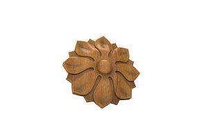 carved rosette 3dm free