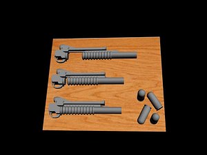 m203 grenade launchers max