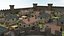 3D medieval town - pack