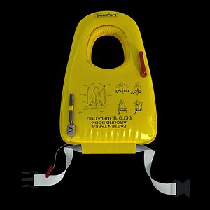 commercial life vest 3d ma