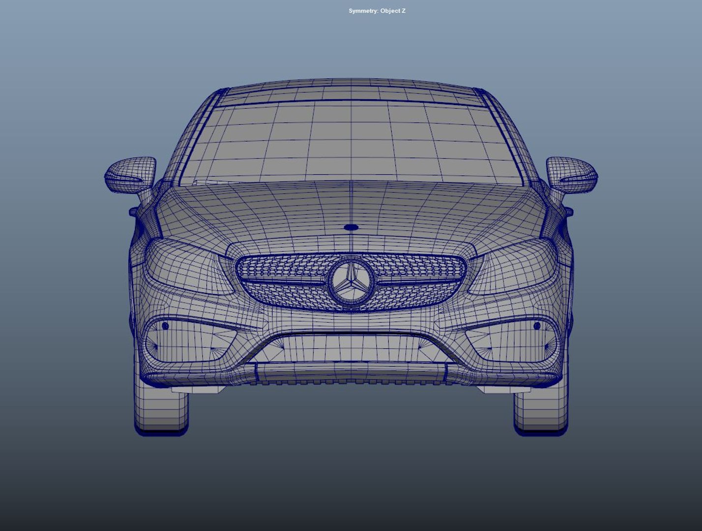 3D Model Mercedes-benz C-class Coupe - TurboSquid 1393121