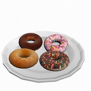 3D plate doughnuts