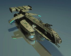 hEAVY dROPSHIP C6 GALAXY.blend
