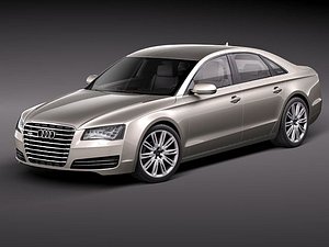 3ds max audi a8 2011 luxury
