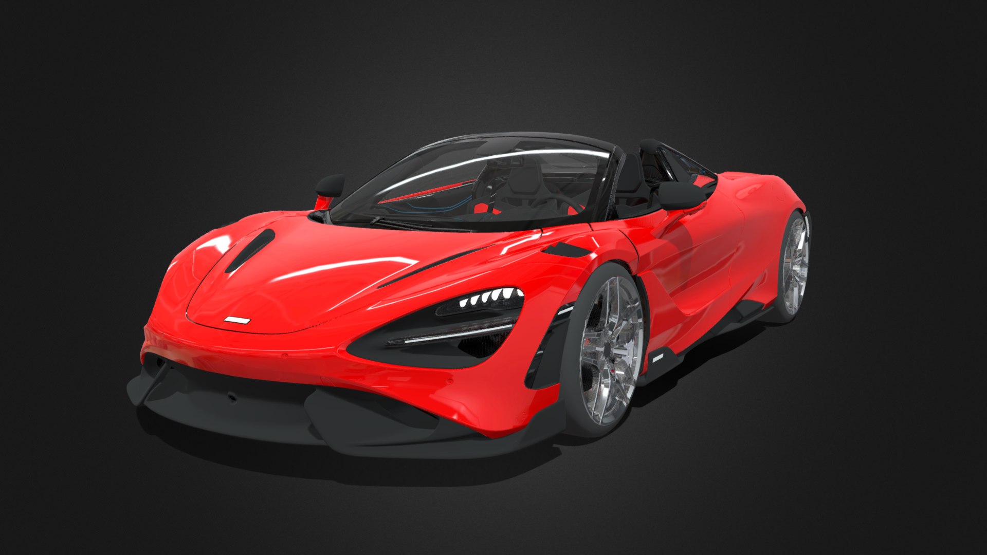 3D Model McLaren Spider - TurboSquid 2018250