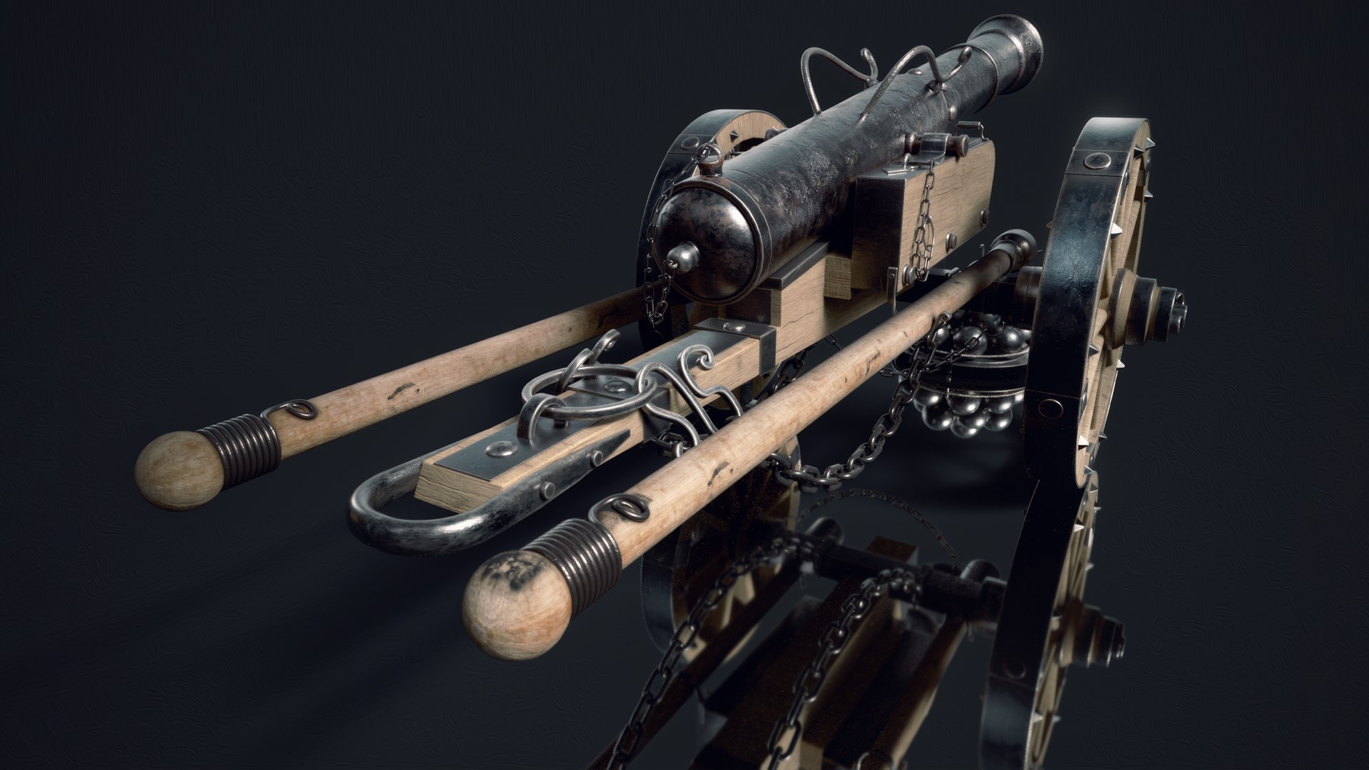 Cannon 3D Model - TurboSquid 2278391