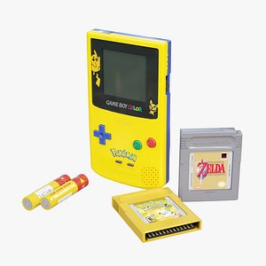 3D Nintendo Game Boy Color GBC