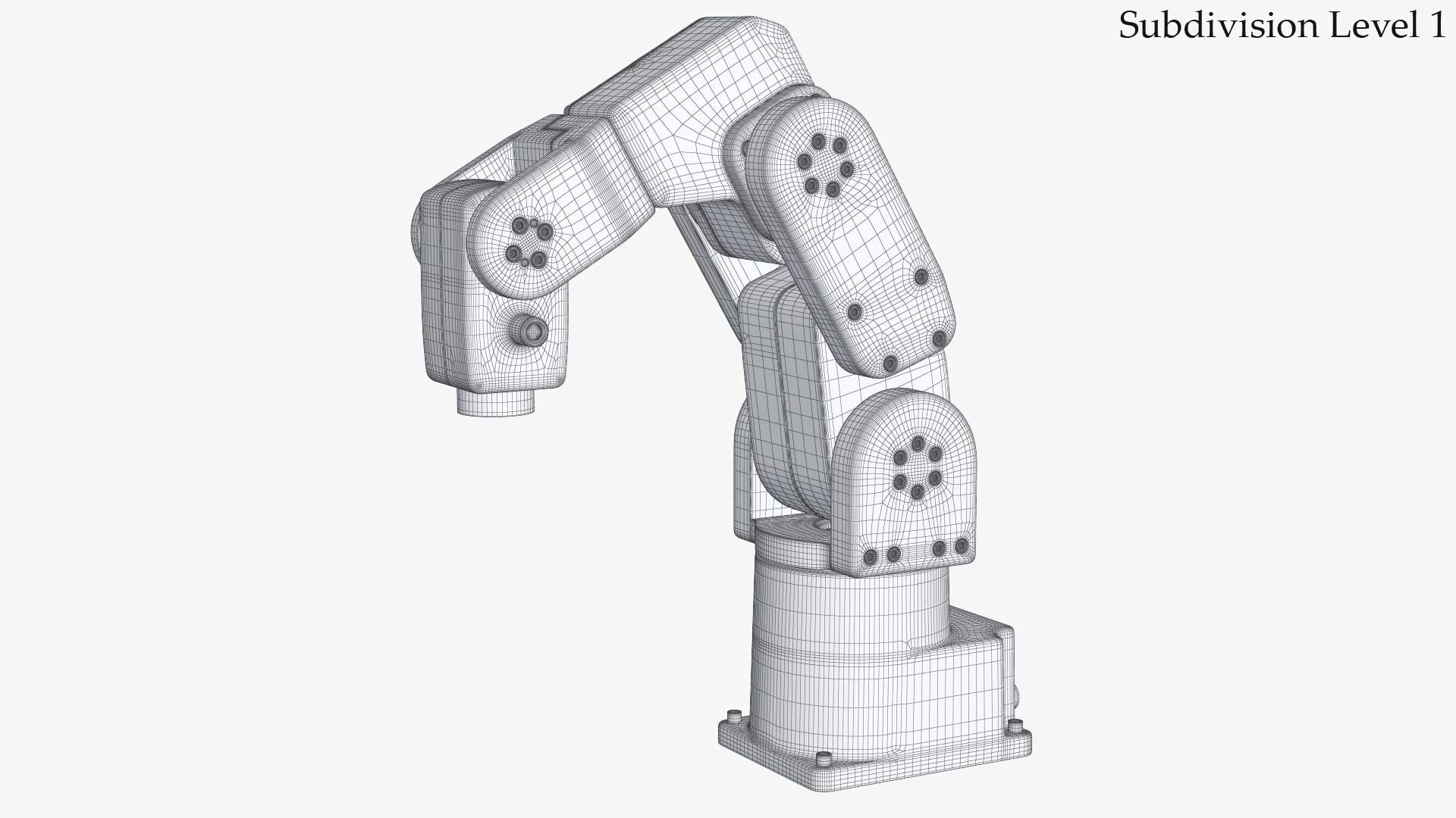 3D Robot Arm Meca 500 Model - TurboSquid 1628063