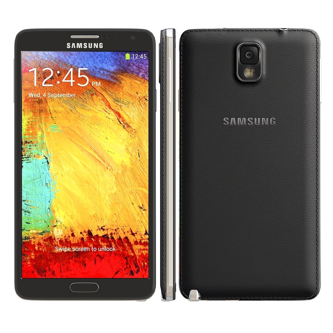 3d samsung galaxy note 3 model