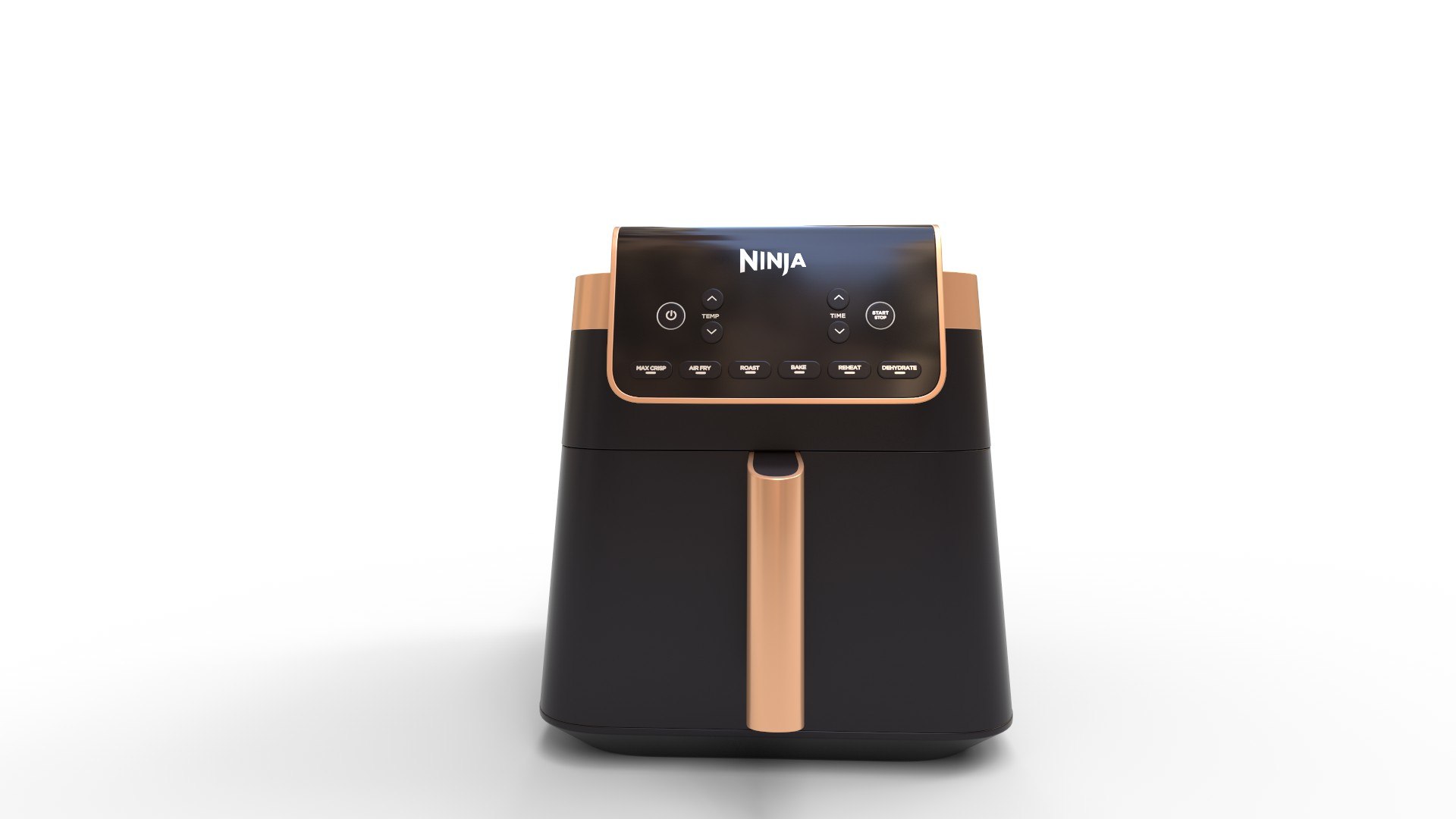 3D Ninja Deluxe Black Copper Air Fryer - TurboSquid 2387884