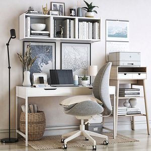 office desk chair 3D