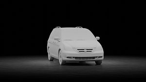 Honda Odyssey 2008 3D model