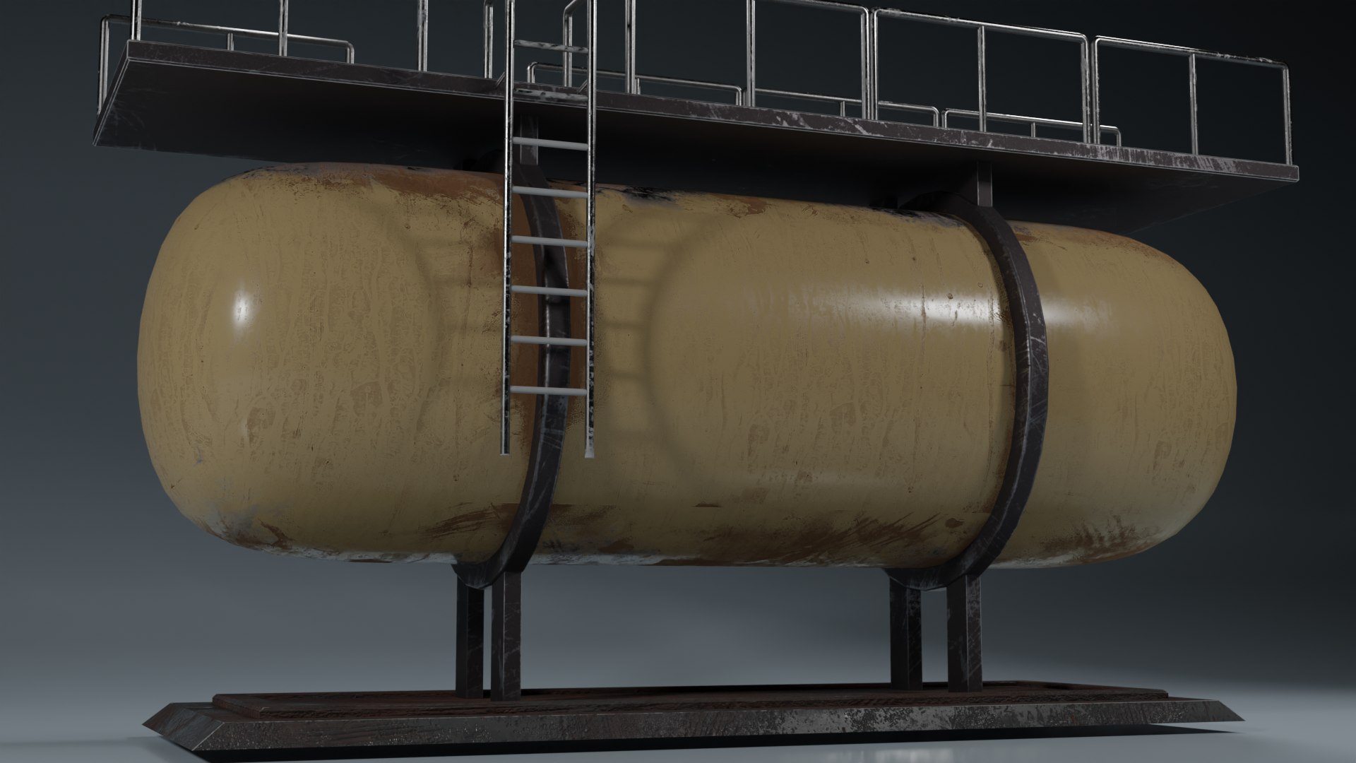 Liquid storage container 3D model - TurboSquid 1935194