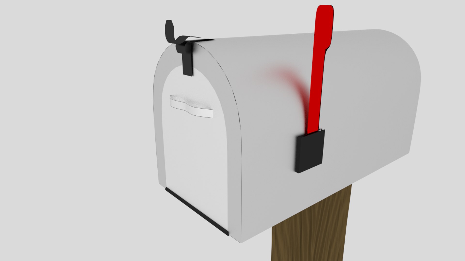 Mailbox House 3d Obj