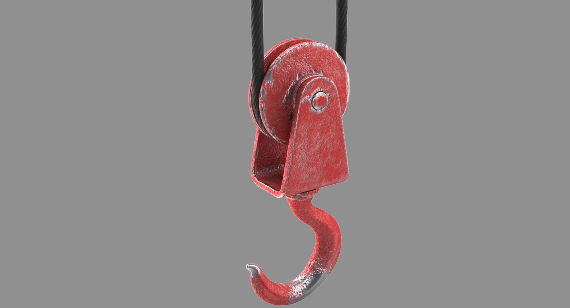 3D Crane Hook 3 Model - TurboSquid 1299764