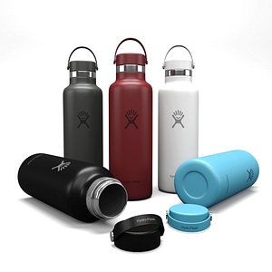 Set of Hydro Flask Wine Bottle and Wine Tumbler Skyline Edition Sky Color