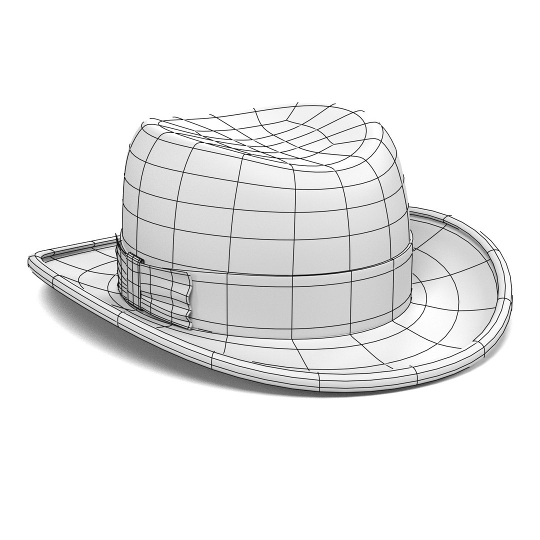 3d men hats model https://p.turbosquid.com/ts-thumb/z0/7vHaaj/05knwc5d/hat14homburgw/jpg/1446481210/1920x1080/fit_q87/e5b7beb9110d10fe925405489d9aa438d12f30c3/hat14homburgw.jpg