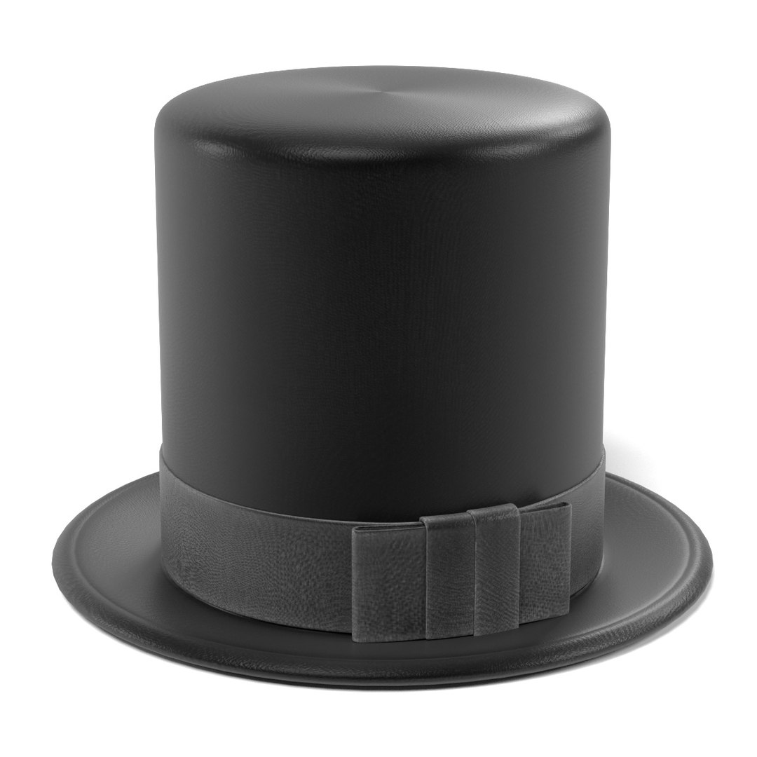 3d men hats model https://p.turbosquid.com/ts-thumb/z0/7vHaaj/7Tsdd3W2/hat1tophat/jpg/1446481208/1920x1080/fit_q87/d525fc94da8b40fe8a3a8c1636f99bb77539e0a1/hat1tophat.jpg