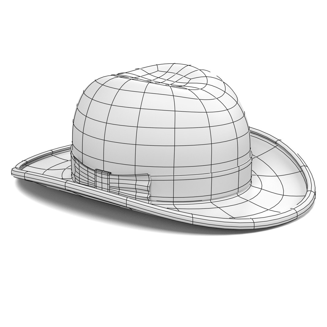 3d men hats model https://p.turbosquid.com/ts-thumb/z0/7vHaaj/VyI0ssYF/hat13homburgw/jpg/1446481209/1920x1080/fit_q87/1bbfff0d36fcff1b4f09de3ad66d76da94d5aef1/hat13homburgw.jpg