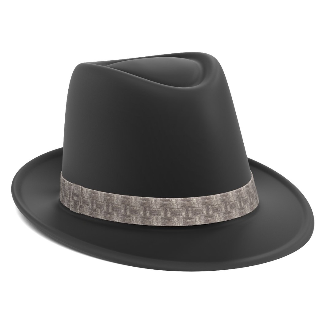 3d men hats model https://p.turbosquid.com/ts-thumb/z0/7vHaaj/eCHqvld4/hat16fedora/jpg/1446481210/1920x1080/fit_q87/2a593e3e80d03df79fc6583404309be975ffaa10/hat16fedora.jpg