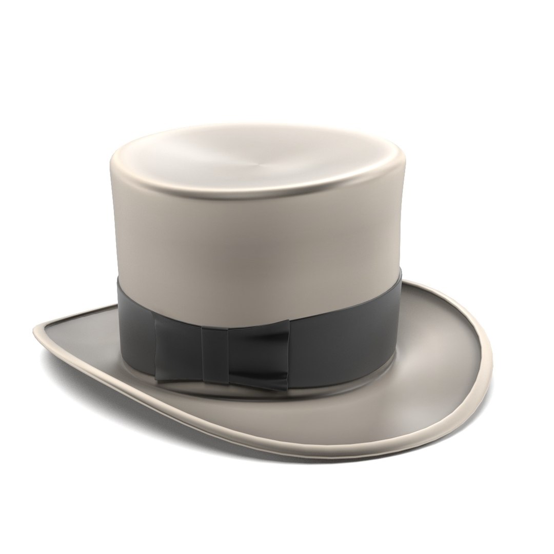3d men hats model https://p.turbosquid.com/ts-thumb/z0/7vHaaj/qO1vUBFC/hat5tophat/jpg/1446481208/1920x1080/fit_q87/a1bcc5db9c3546b4d975390000007180b92069cd/hat5tophat.jpg