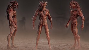 3D Hellborn Demon model