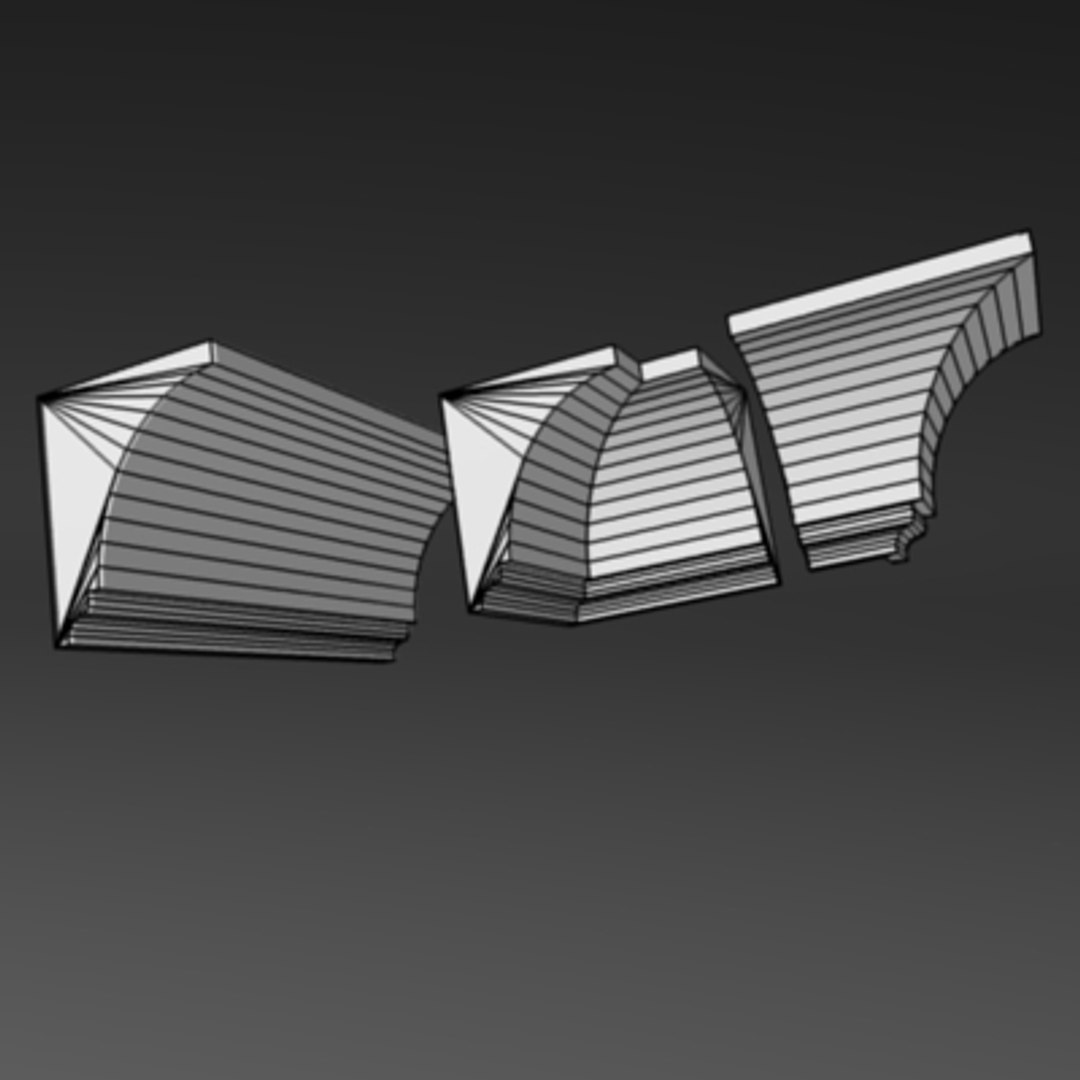 moldings 3d model