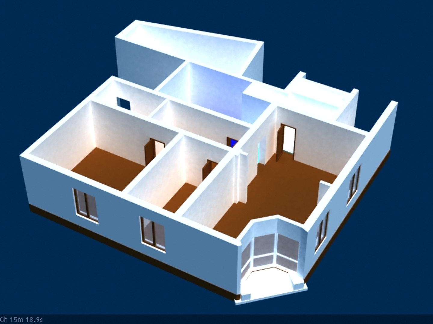 3d Restaurant Interior Model