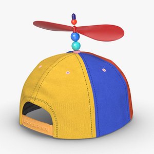 3d Propeller Hat Model