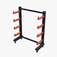 Cantilever Material Storage Rack 1410x610mm Configuration 08