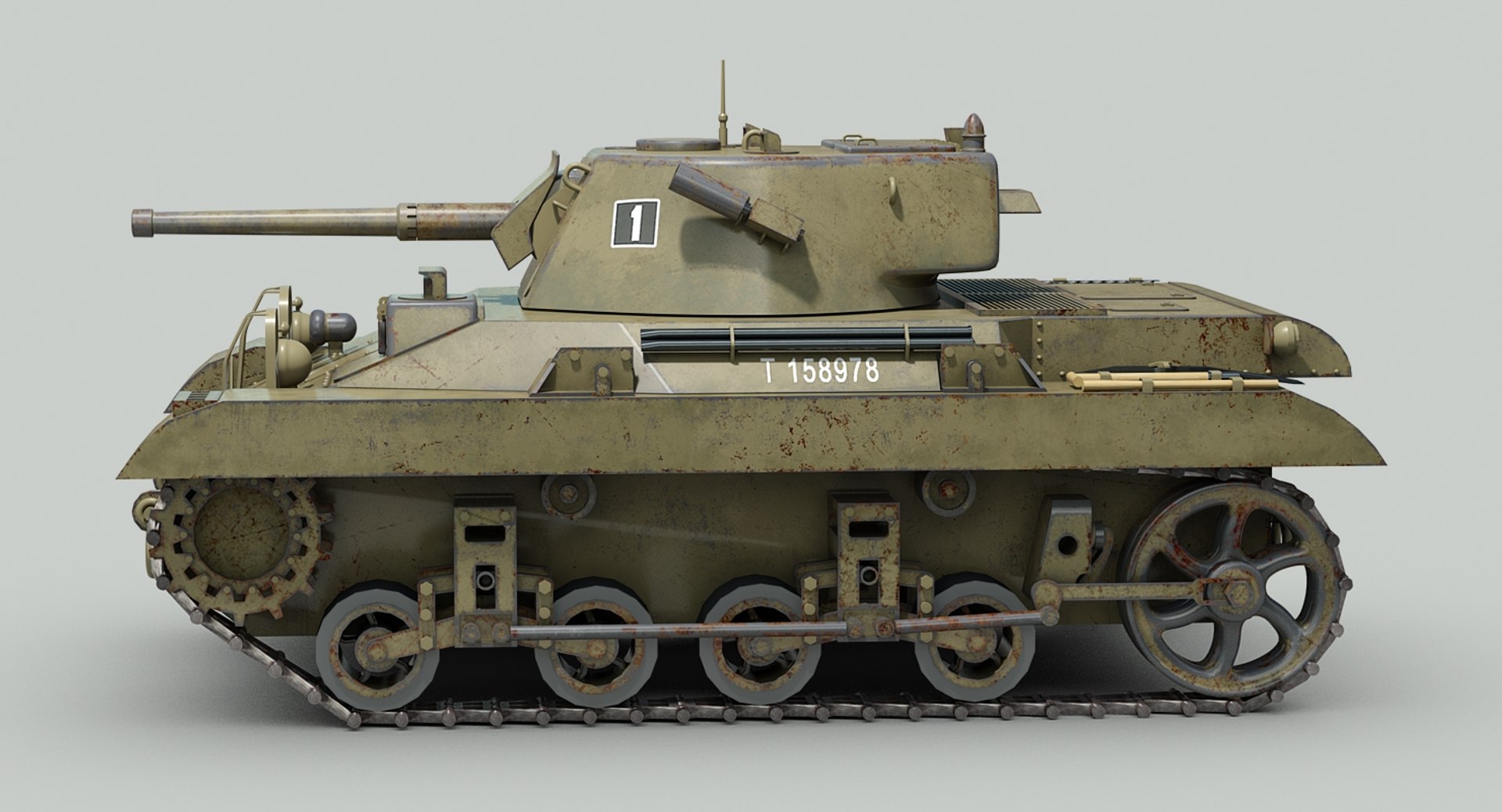 Tank Fbx