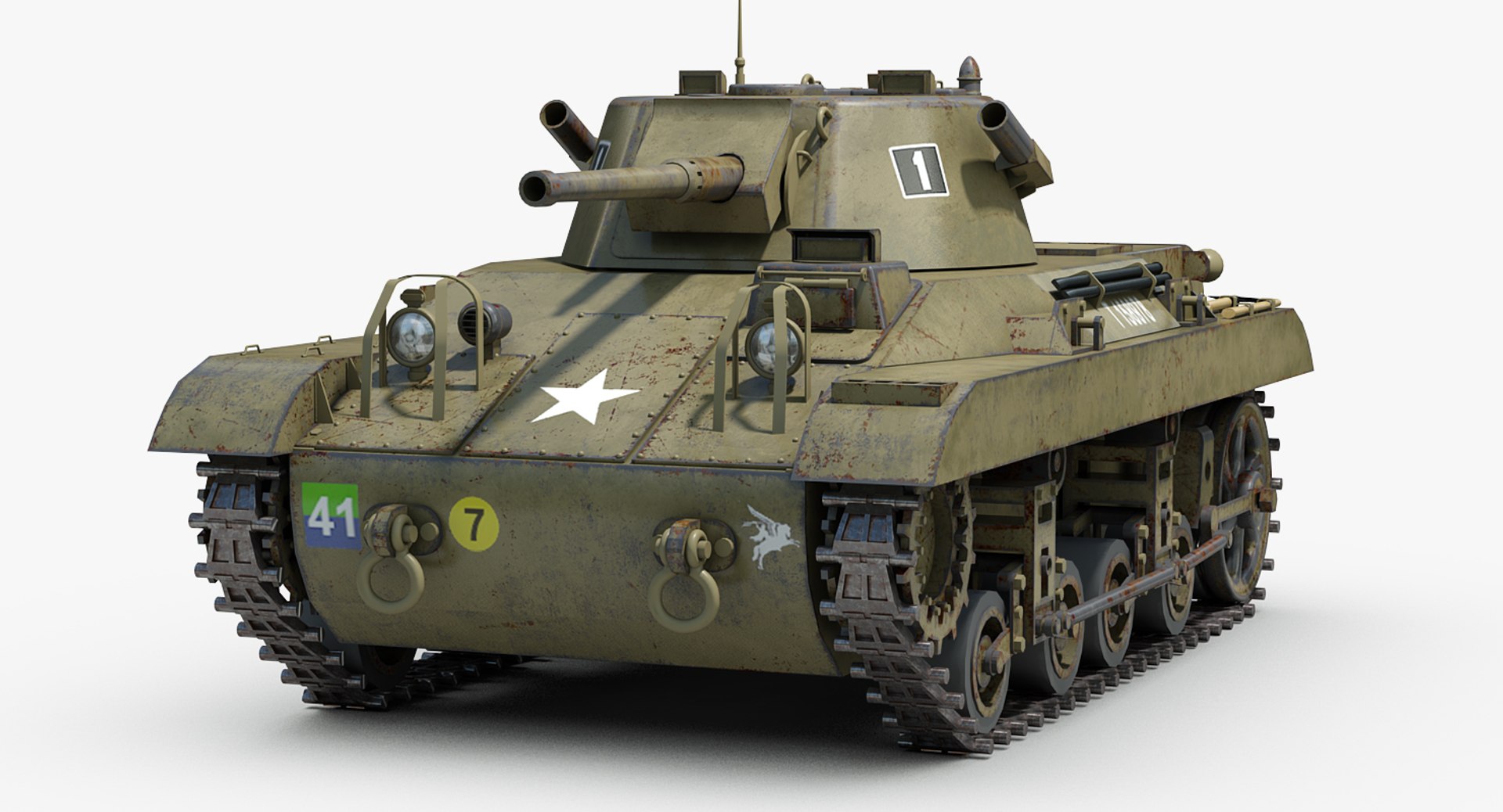 Tank Fbx