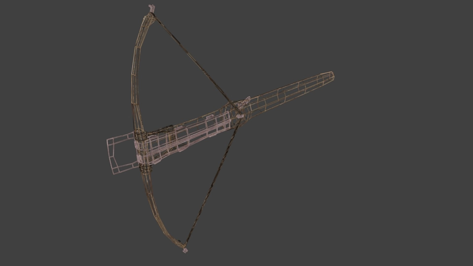 3d crossbow ready