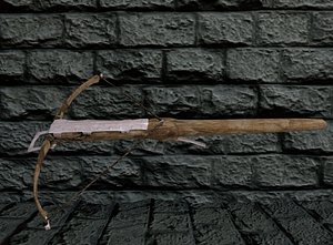 3d crossbow ready