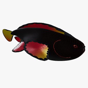 THE SECOND FISH 3D model