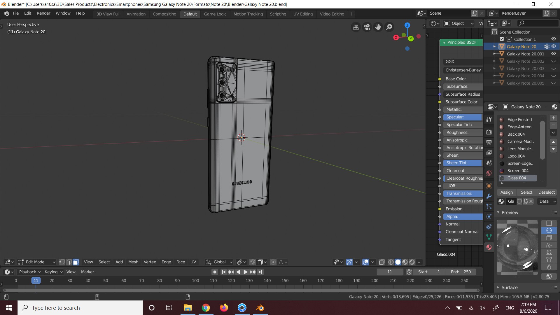 3D model samsung galaxy note 20 https://p.turbosquid.com/ts-thumb/z0/ZLE1ab/Fv2r7pUQ/wireframe120/png/1596740441/1920x1080/fit_q87/30d67015d0eff89950959d9fdf6ec84fc0a387d8/wireframe120.jpg