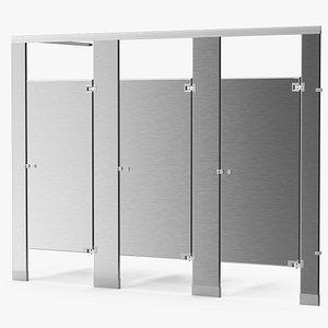 Bathroom Partitions Metallic model
