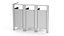 Bathroom Partitions Metallic