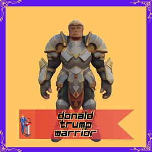 Trump Knight 3D model