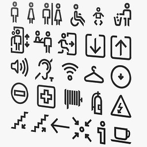 Information signs 5 model